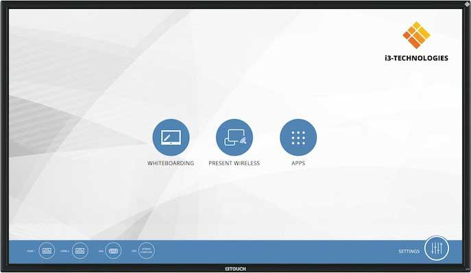 Display Interactiv i3-Technologies i3TOUCH X3 86" 4K - utilizat